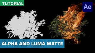 A Beginners Guide to Alpha amp Luma Mattes  After Effects Tutorial [upl. by Juliana]