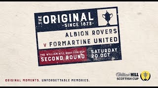 Albion Rovers 02 Formartine United  William Hill Scottish Cup 201819 – Second Round [upl. by Mast]