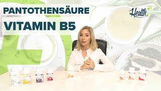 Vitamin B5  Die Wirkung von Pantothensäure  Health Nutrition [upl. by Annahsar544]