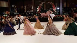 BEST INDIAN BOLLYWOOD WEDDING RECEPTION DANCE 2018 [upl. by Libbi]