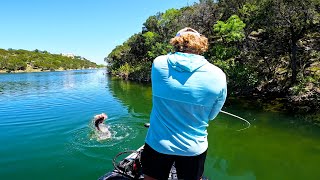 Bed Fishing for BIG Bass on PK Catch Clean Cook Air Fryer Fried Fish [upl. by Dewitt]