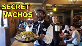 AMAZING  Secret Nachos Experience at Pecos Bill  Disneys Magic Kingdom  Nachos Rio Grande [upl. by Amliw827]