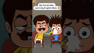 Englipeesu🤣🤣 funmoji2d comedy shortvideos funny english shorts love lover cartoon [upl. by Haikezeh]