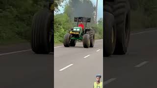 Tarektar stants automobile farming farmer modified stunt explore music johndeere nishudes [upl. by Haman]