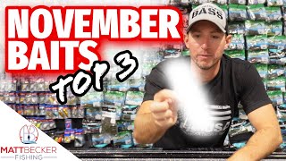 TOP BAITS for NOVEMBER 2024 [upl. by Aitnahc]