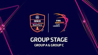 FIFA eNations Cup 2019  Group Stage Group A and Group C [upl. by Drice]