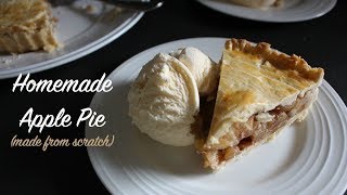 Apple Pie with homemade Shortcrust Pastry [upl. by Revolc]