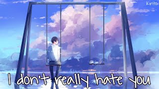 Nightcore  Hate You Seann Bowe  Lyrics [upl. by Kerwon66]