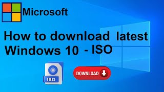 How to download latest windows 10  ISO [upl. by Sisco66]