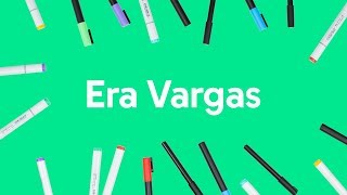 ERA VARGAS RESUMO PARA O ENEM  QUER QUE DESENHE  DESCOMPLICA [upl. by Neufer]