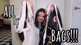 My Bag Collection thrifted Totes Purses [upl. by Ihtak]