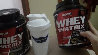 Hardline Whey 3 Matrix Protein tozu INCELEME [upl. by Esylla]