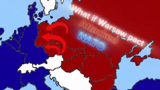 What if Warsaw Pact attacked NATO in 1956 mapping [upl. by Nanor]