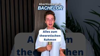 Der theoretische Rahmen  Bachelorthesis student studium bachelorarbeit [upl. by Atirehgram]