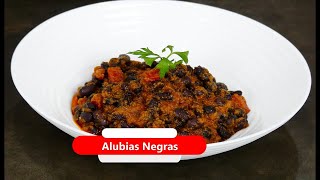 Como cocinar ALUBIAS NEGRAS Super crujientes y Rápidas [upl. by Aeduj]