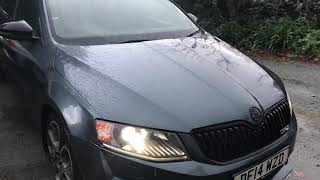 Skoda Octavia 5E 2014 Dynamic Indicators Swipe Strip [upl. by Bohs21]