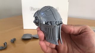 Mars Beta Warlord Titan Head Warhammer World Exclusive Out of The Pack Review Forge World WH40K [upl. by Maggy]