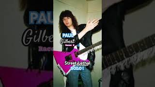 Paul’s STREET LETHAL Solo paulgilbert racerx racerxofficial mrbigband 80smetal mrbig [upl. by Aiveneg]