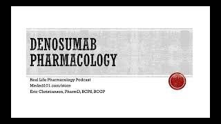 Denosumab Pharmacology [upl. by Renaxela]