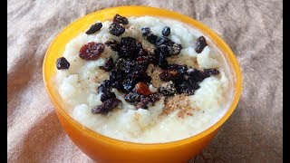 How to Make Rice Pudding with Overcooked Rice [upl. by June]