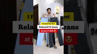 Relaxed Fit Jeans at ₹15k 🤩👖 jeans budgetfriendly shorts dailyshorts mensfashion shortsvideo [upl. by Etnemelc185]