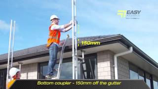 Easy Access Easyrail Roof Edge Protection  How to [upl. by Wit596]