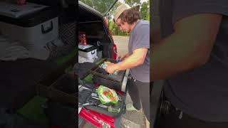 COOKING DINNER ON MY BLACKSTONE camper vanlife truckcamper travel travelvlog shorts food [upl. by Huesman359]