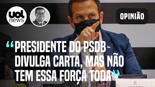 Doria é o candidato ao Planalto diz PSDB Pode se dar mal com tática Jânio Quadros diz Tales [upl. by Ylenats]