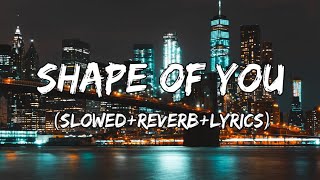 Shape Of You  Ed Sheeran Song  SlowedReverbLyrics [upl. by Forrer]