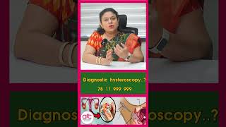 Diagnostic Hysteroscopy process  Explained by Dr Mahalakshmi [upl. by O'Shee]