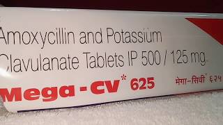 Mega cv 625 mg tablet uses and side effects [upl. by Suertemed]