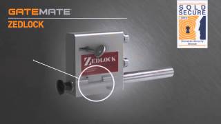 Zedlock Long Throw Gate Locks  Product Features [upl. by Faubert]