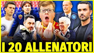 PRONOSTICO tutti i 20 ALLENATORI della SERIE A 202425  SICKWOLF [upl. by Riti]