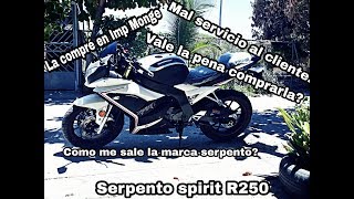 Compro una serpento spirit R250 en Imp Monge Costa Rica😱Terminó mal😡😡El Blog de Richard [upl. by Yrellav]