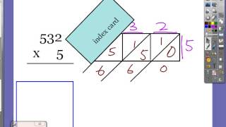 The Lattice Method for Multiplication [upl. by Aehs715]