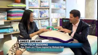 Bedgear®  Sweet Dreams  High Tech Bedding  ABC World News Now [upl. by Noryahs]