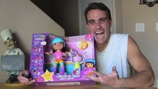 Dora and Boots Skate and Spin Unboxing  Dora The Explorer Toys Review  Konas2002 [upl. by Livesay497]