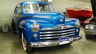 1947 Ford Super Deluxe Hot Rod 2 Door Sedan Flathead V8 at Country Classic Cars [upl. by Anaugahs]