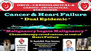 DR ASADULLAH KHAN Topic  Cancer and Heart failure  Part 4 ALTAMASH GENERAL HOSPITAL [upl. by Yenhpad]