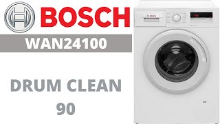 Bosch Serie 4 WAN24100 Washing Machine  Drum Clean 90 [upl. by Evars]