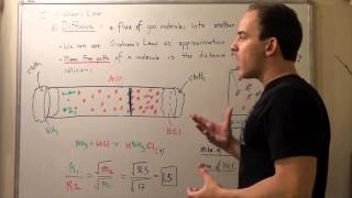 Diffusion of Gas and Grahams Law [upl. by Damales904]