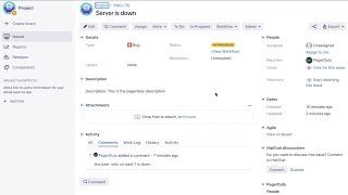 PagerDuty Atlassian Jira Software Server Integration HowTo Video [upl. by Ikkiv]