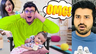 Pakistani Reacts to My BROTHER babysits our BABY for 24 HOURS 😱  Zafar Reaction [upl. by Halda]