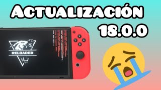 Nintendo switch Actualización 1800 problema [upl. by Friedrich]