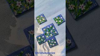 flowers floral design acrylicpainting jwellery viralvideo viralshorts diy artist art bts [upl. by Aime]