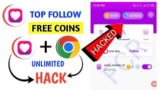 top follow app free coins hack  top follow app unlimited coins hack  top follow app free  coins [upl. by Norty]