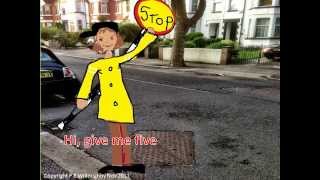 Hi give me five The road safety song [upl. by Ettennal]