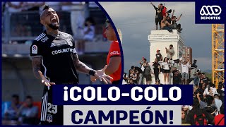 ¡ColoColo campeón del torneo Nacional [upl. by Acinorehs]