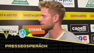 „Die Vorfreude wächst“  Pressegespräch vor Alemannia Aachen  SSVg Velbert 02 [upl. by Nylecoj]