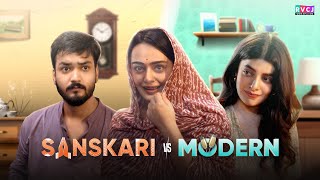 Sanskari Girl Falls In Love With Modern Guy  Apoorva Arora Parikshit Joshi amp Nupur Nagpal  RVCJ [upl. by Xuagram]